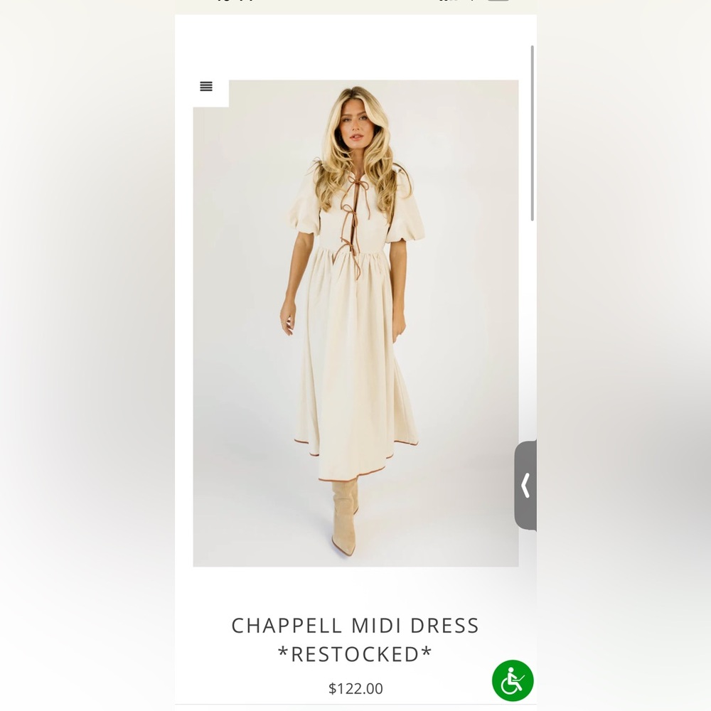 Shop Zoco Chappell Midi Dress